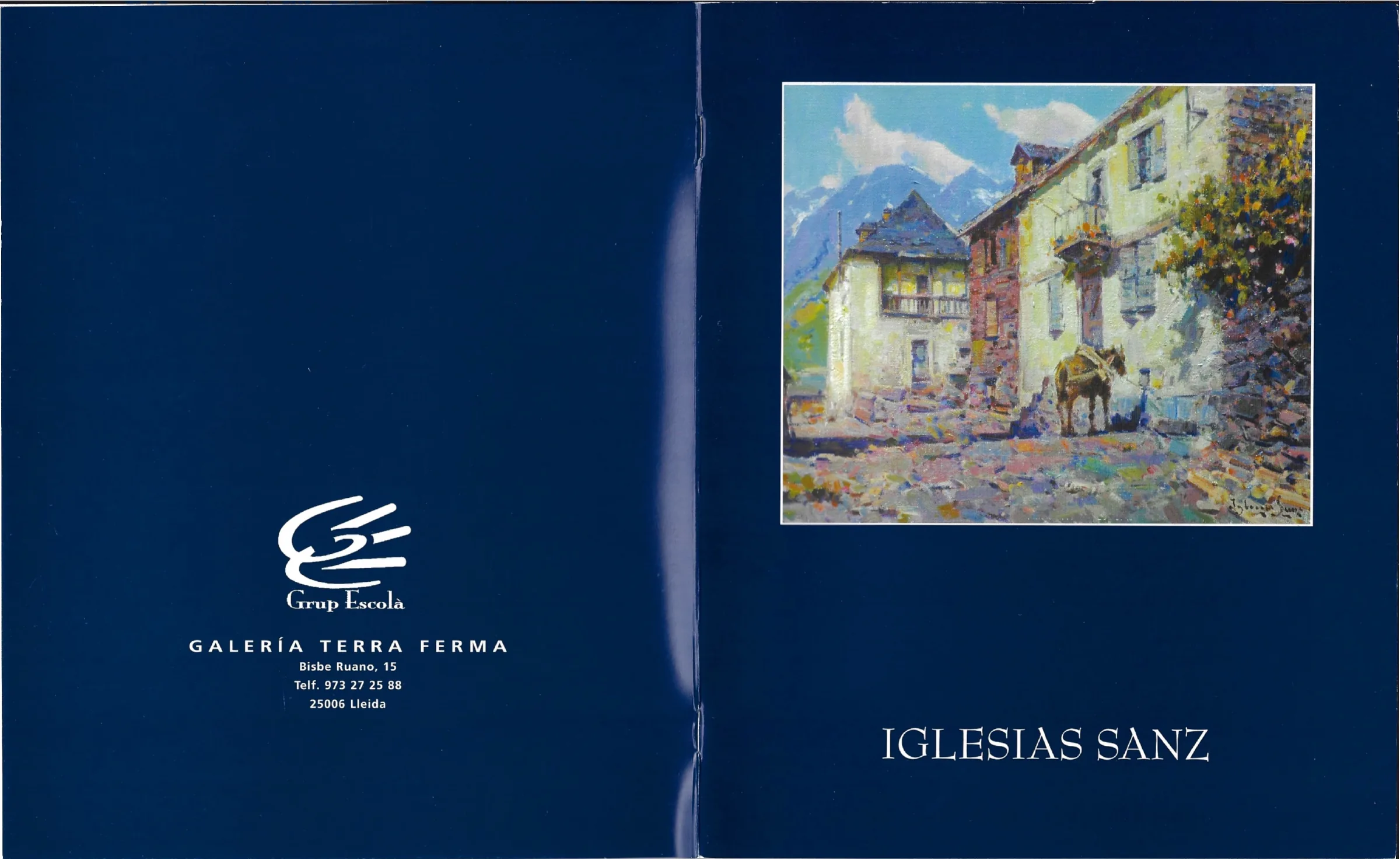 Catálogo Galería Terra Ferma. Grup Escolá. Lleida. (1/6)