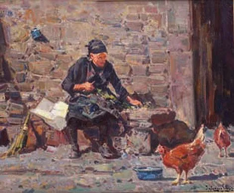 Obra de Antonio Iglesias Sanz — galería histórica, temática española (17)